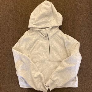 Lululemon 1/2 zip oversized scuba hoodie RARE